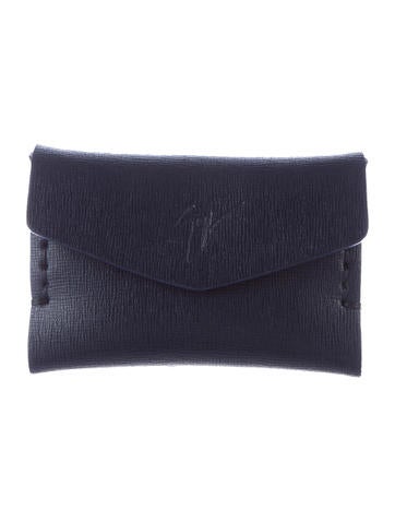 Giuseppe Zanotti Leather Flap Cardholder