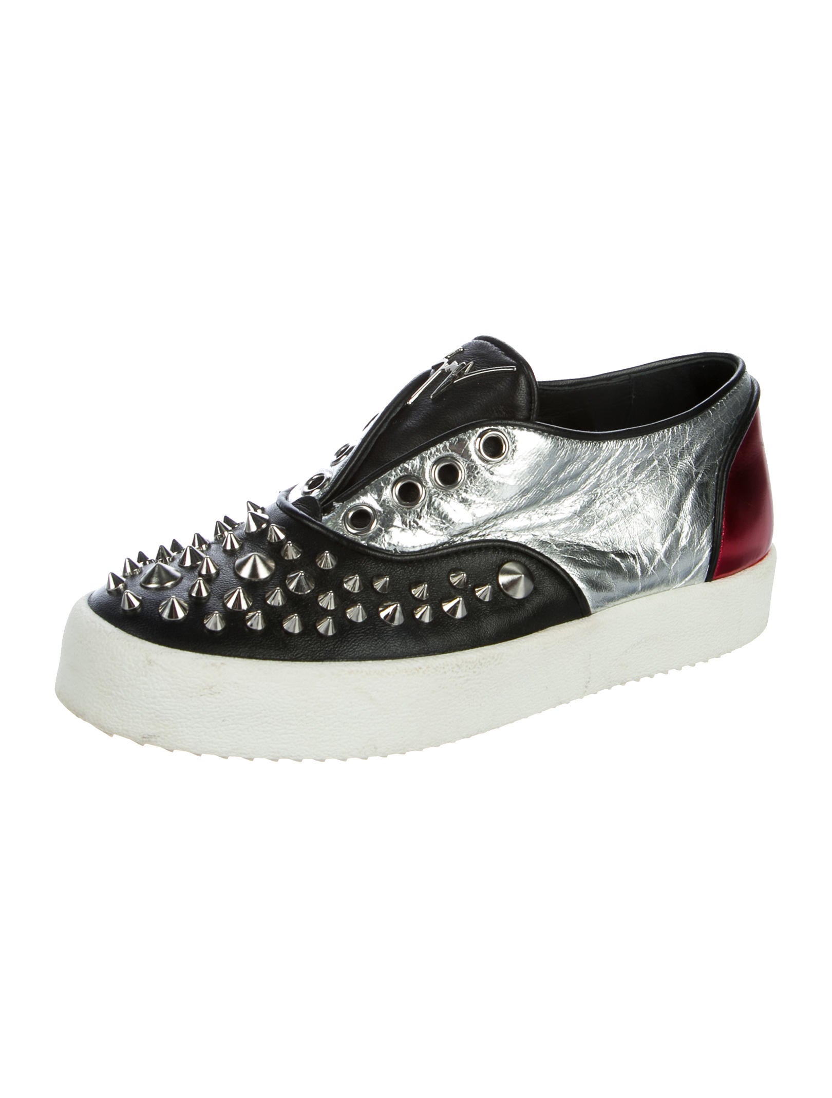 studded sneakers giuseppe zanotti metallic studded sneakers shoes studded sneakers giuseppe zanotti metallic studded sneakers shoes