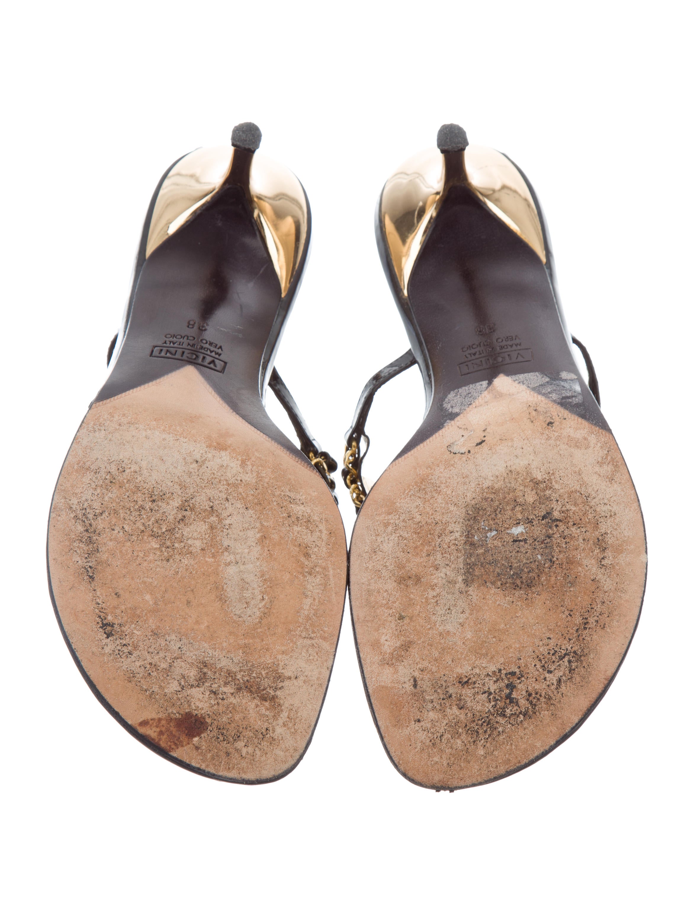 Giuseppe Zanotti Chain-Link Thong Sandals - Shoes - GIU39706 | The RealReal