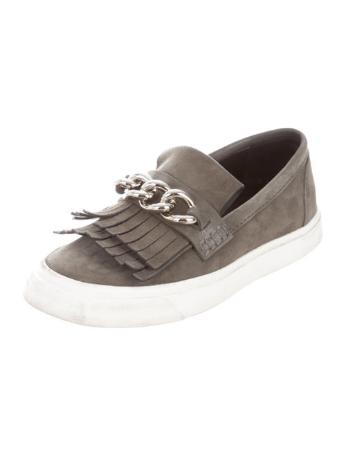 Giuseppe Zanotti Suede Chain-Link Sneakers