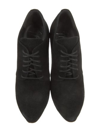 Giuseppe Zanotti Suede Lace-Up Boots