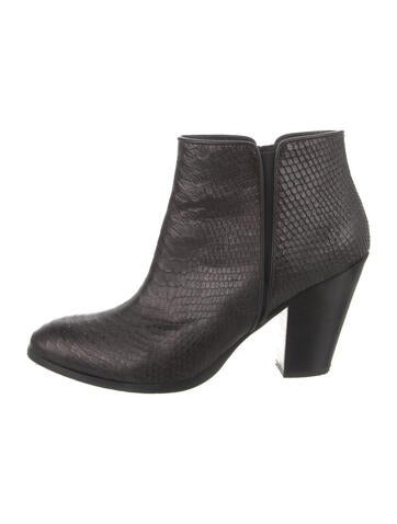 Giuseppe Zanotti Boots Embossed Leather Chelsea IT 40.5 | 10.5