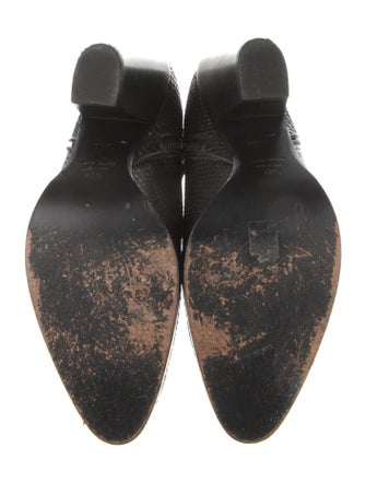Giuseppe Zanotti Embossed Leather Chelsea Boots