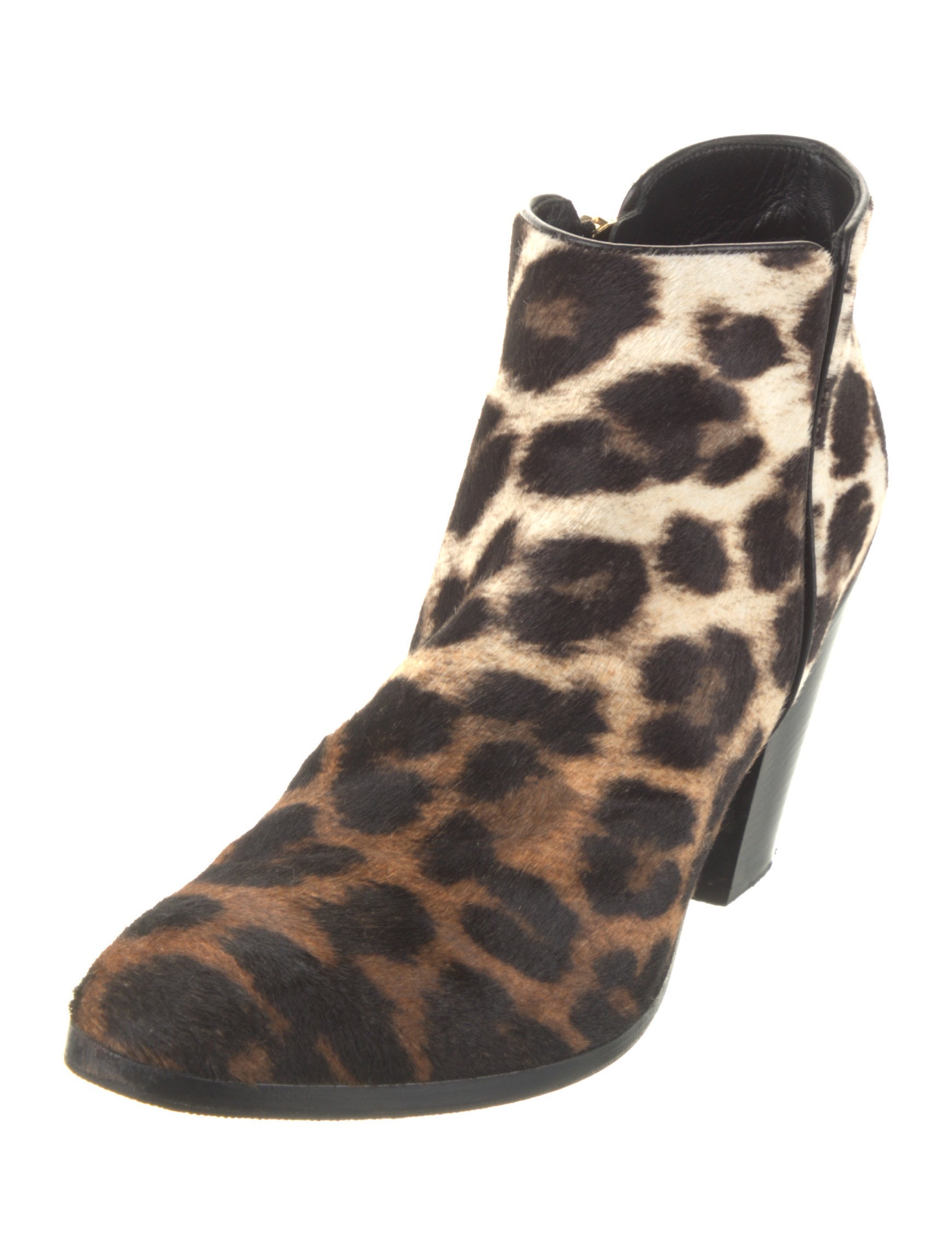 Escarpins Giuseppe Zanotti Imprimé Animal 37 - Poil De Poney, Talon Haut, Occasion