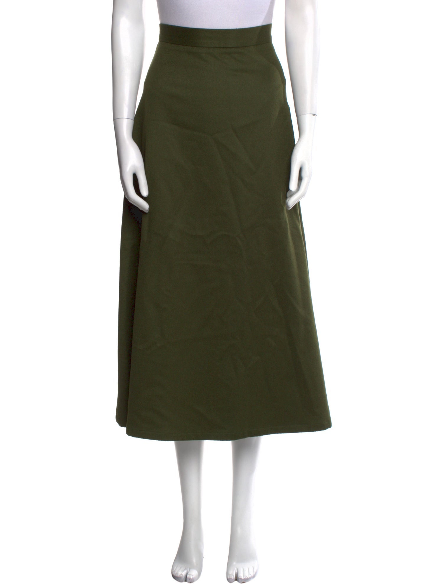 Giuliva Heritage Collection Camel Hair Midi Length Skirt