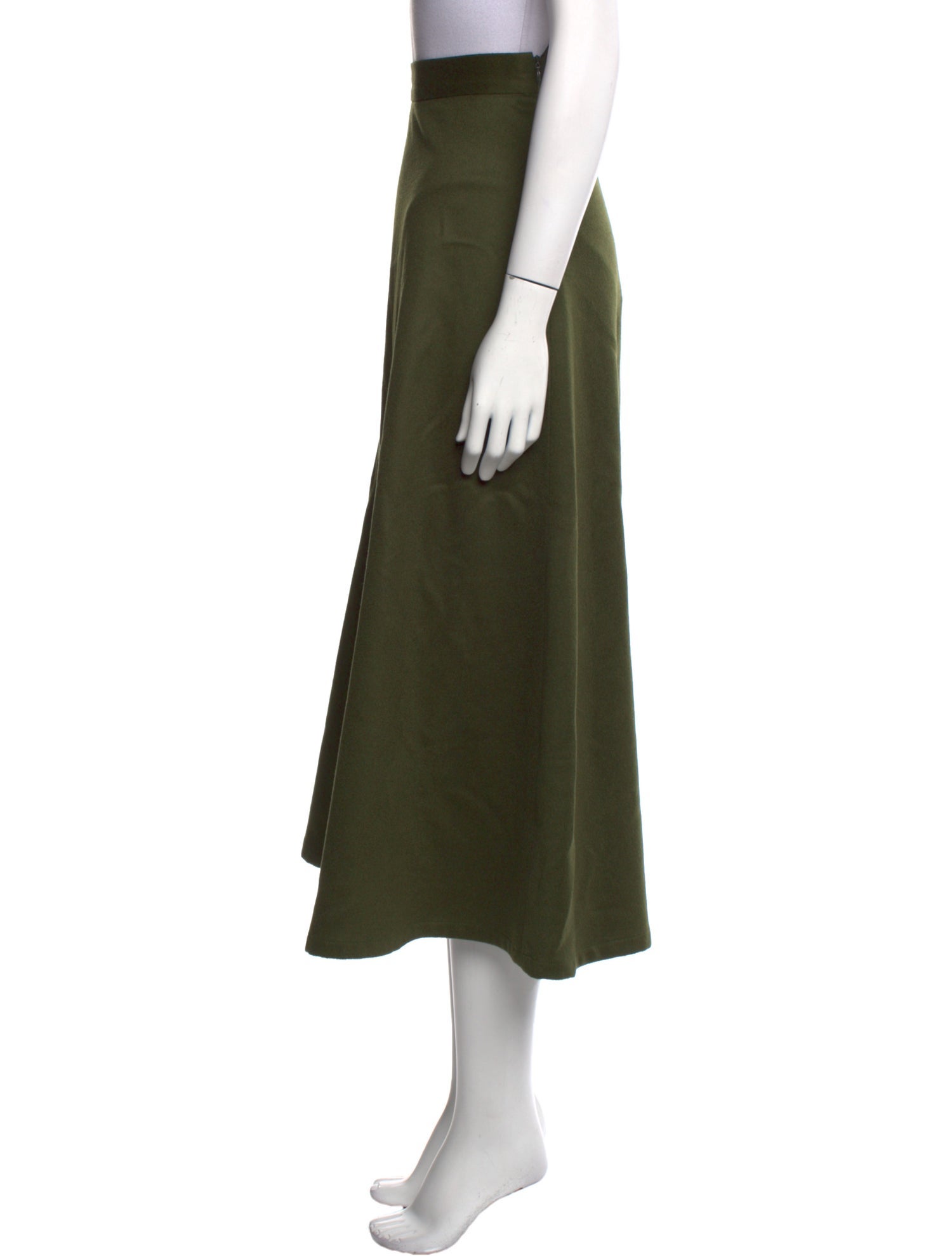 Giuliva Heritage Collection Camel Hair Midi Length Skirt