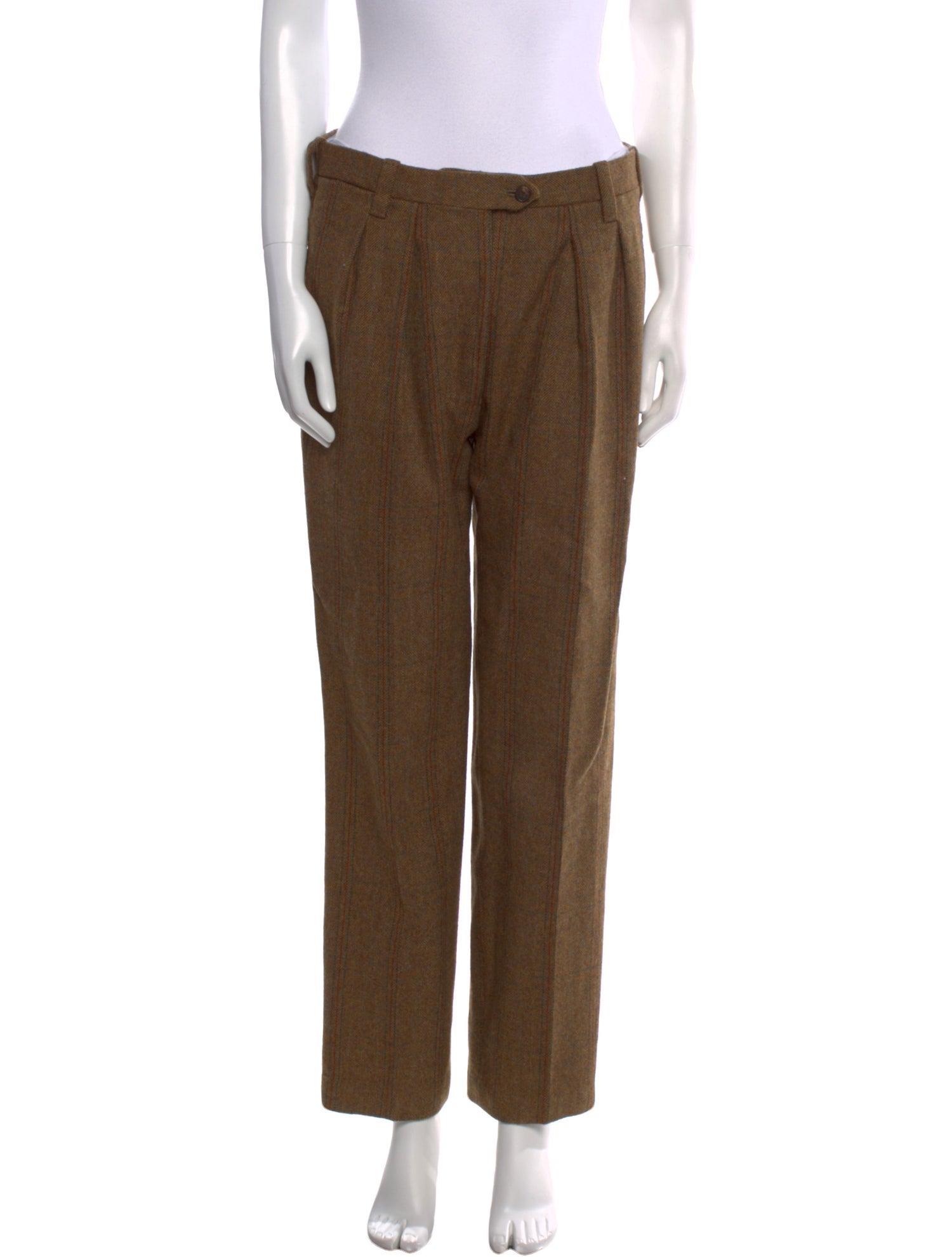 Giuliva Heritage Collection Wool Straight Leg Pants