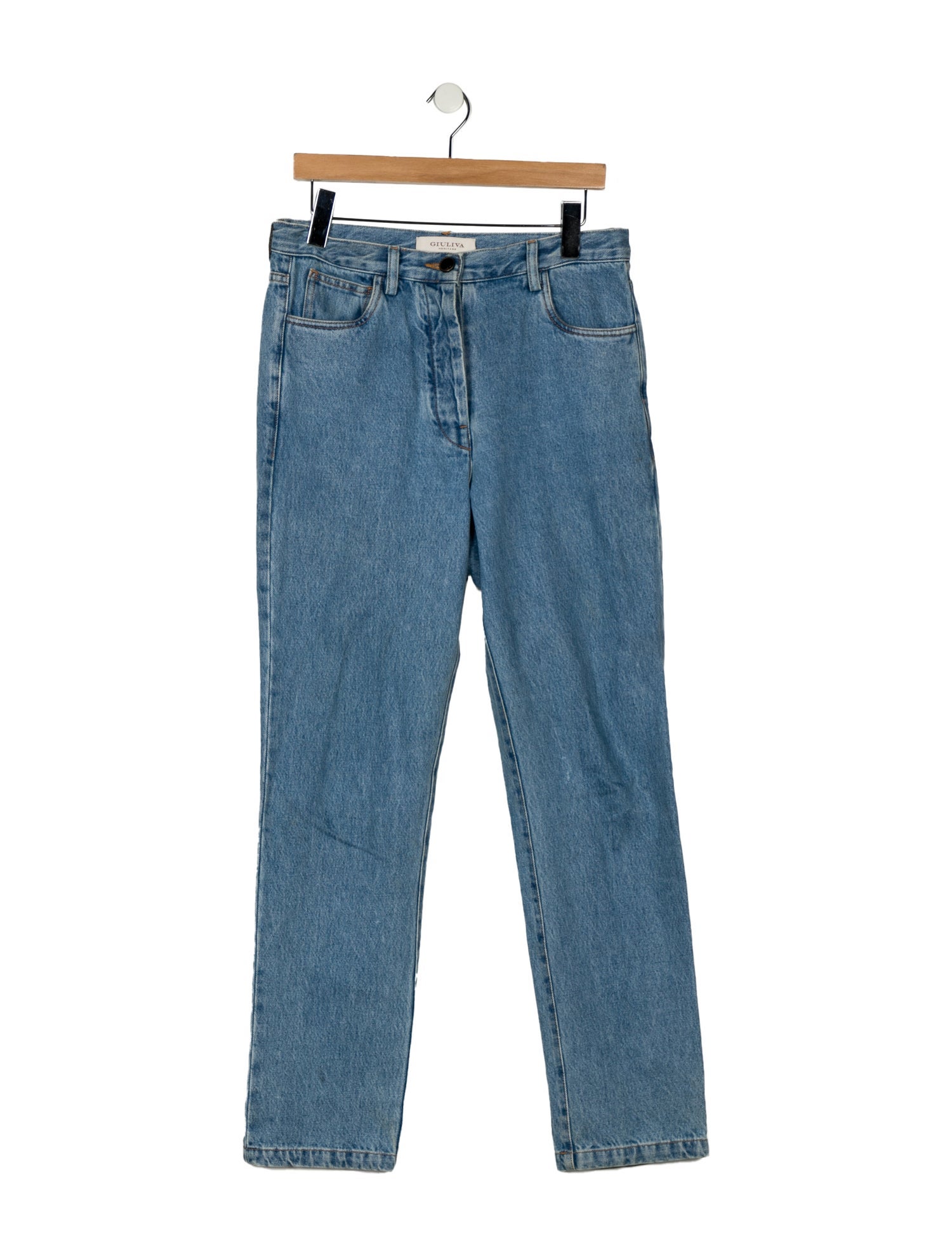 Giuliva Heritage Collection High-Rise Straight Leg Jeans