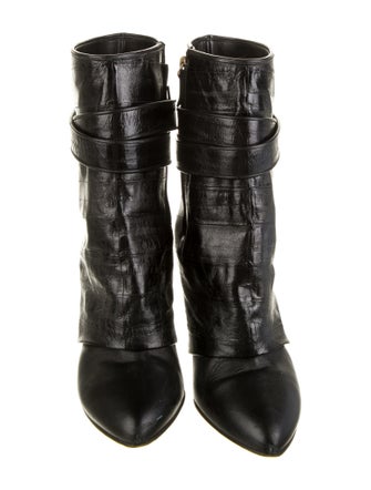 Givenchy Shark-Lock Pant Leather Boots