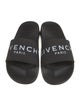 Givenchy Leather Embroidered Accent Slides