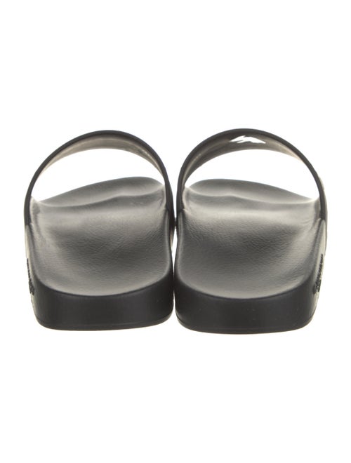 Givenchy Leather Embroidered Accent Slides