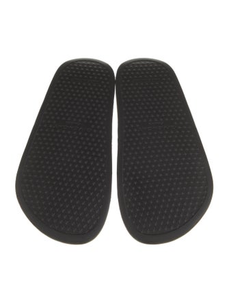 Givenchy Leather Embroidered Accent Slides