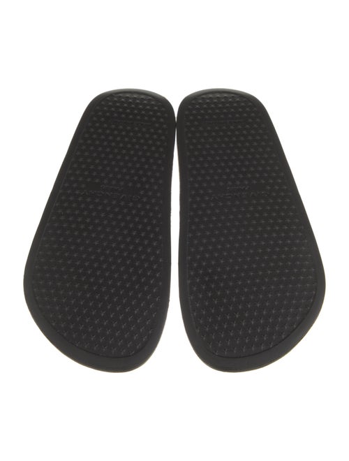 Givenchy Leather Embroidered Accent Slides