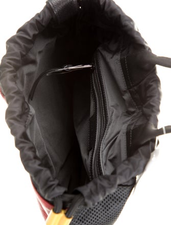 Givenchy Leather and Canvas Drawstring Knapsack