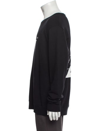 Givenchy Graphic Print Crew Neck Pullover