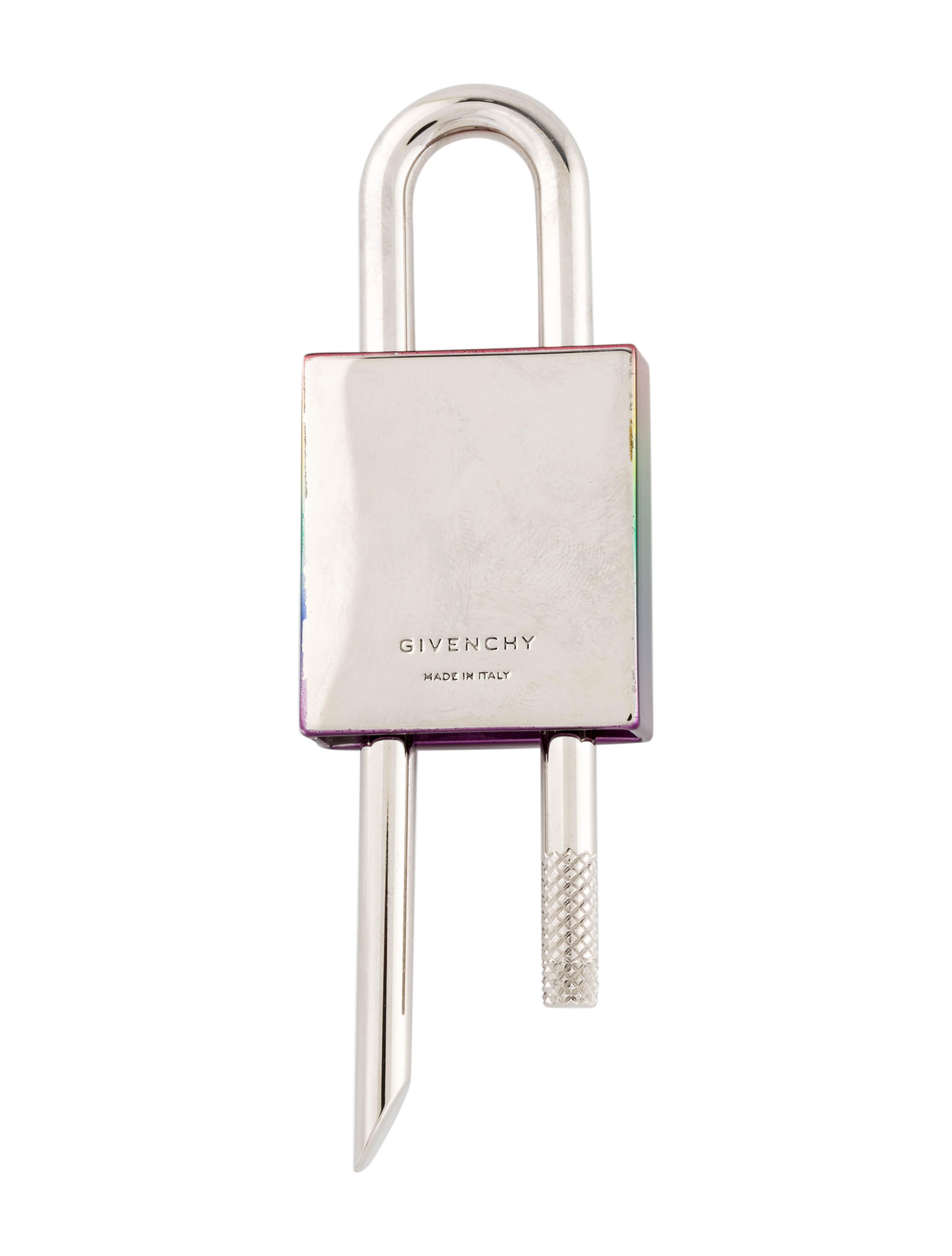 Givenchy Padlock Keychain