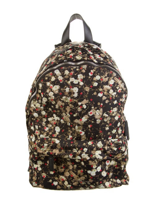 Givenchy Floral Print Nylon Backpack