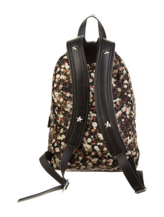 Givenchy Floral Print Nylon Backpack