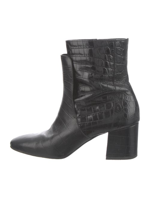 Givenchy Embossed Crocodile Riding Boots