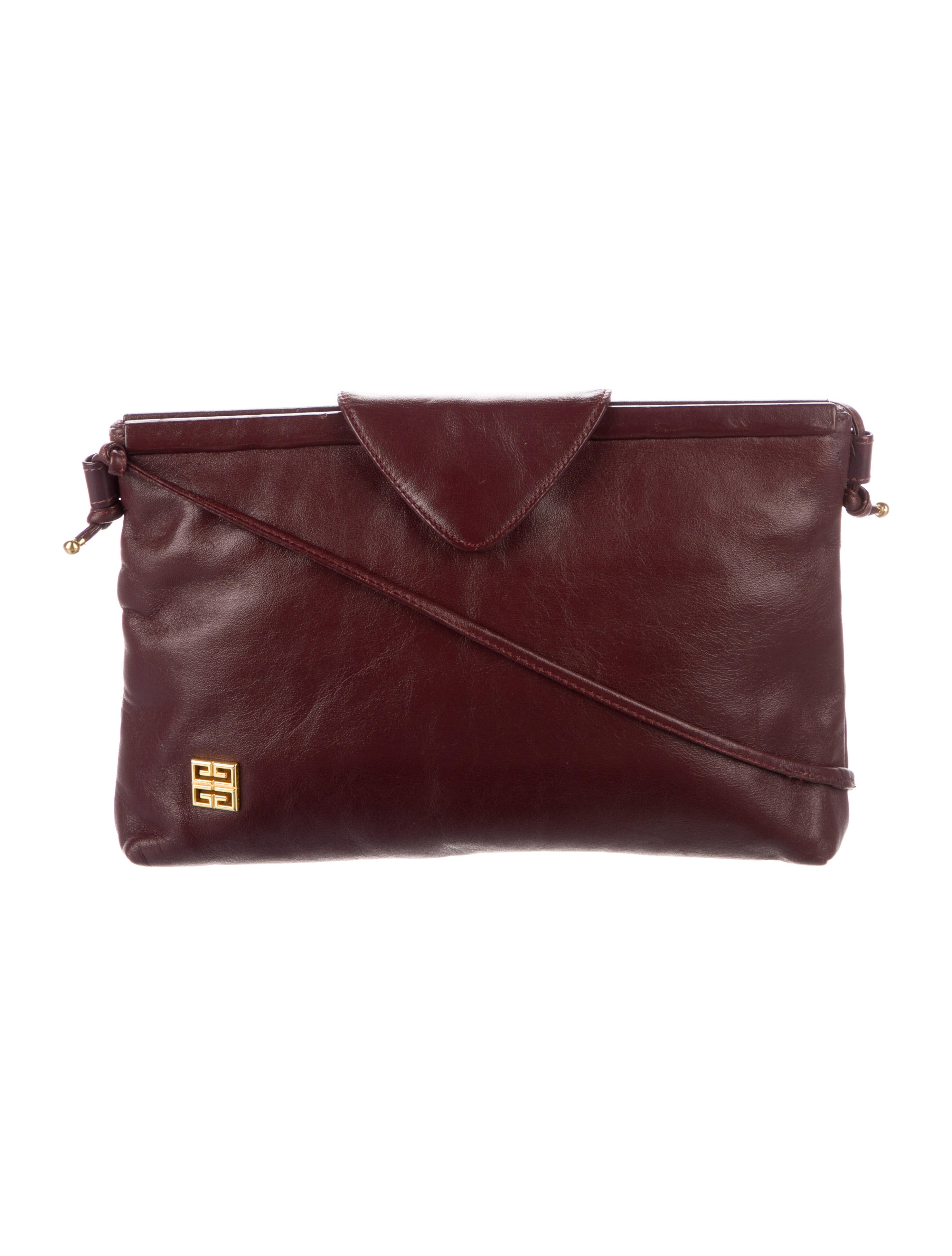 Givenchy Leather Crossbody Bag Burgundy Crossbody Bags, Handbags