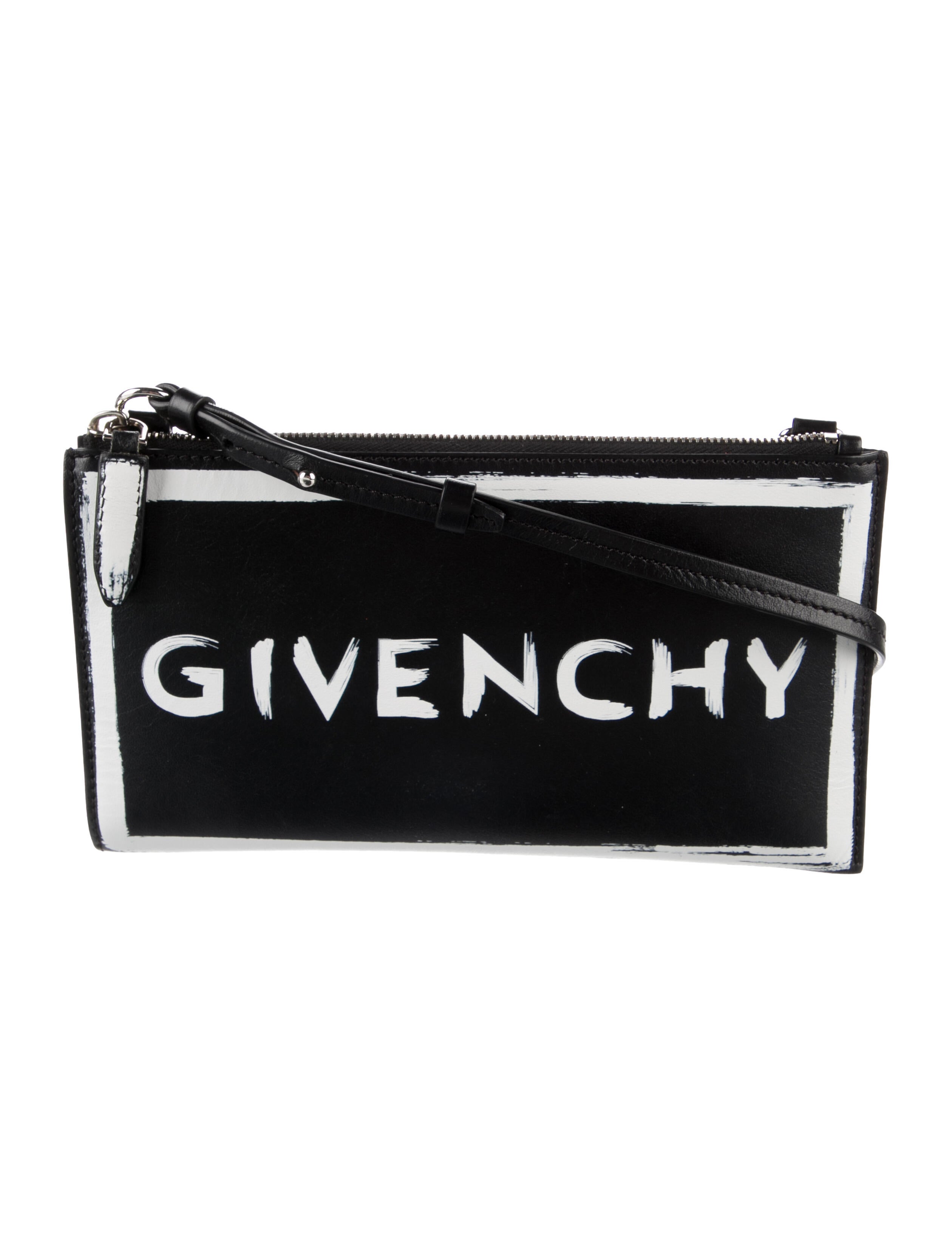 Balenciaga Monogram Pochette Small Crossbody Bag Black Crossbody Bags, Handbags BAL216996