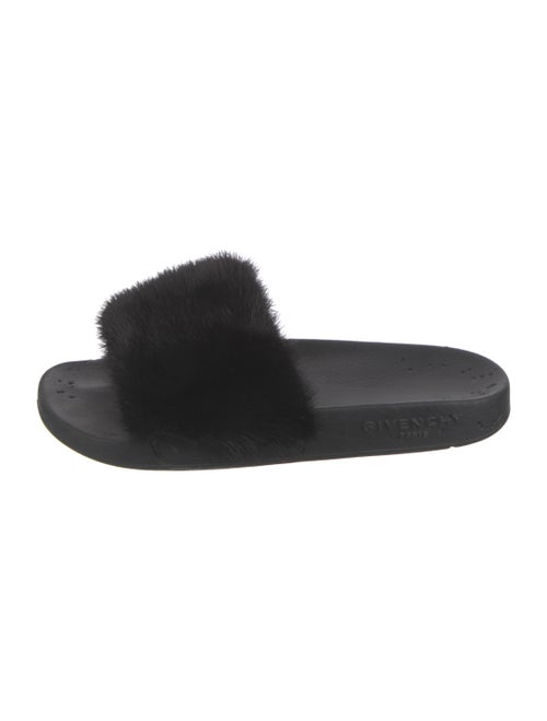Givenchy Fur Slides