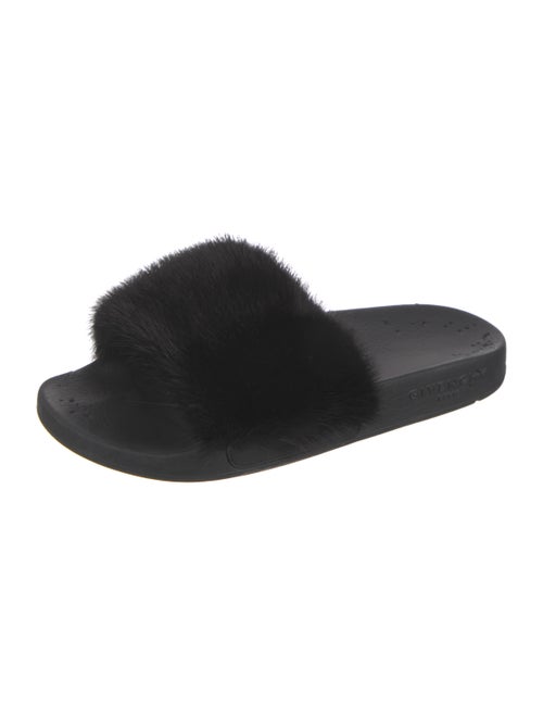 Givenchy Fur Slides