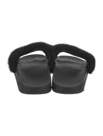 Givenchy Fur Slides