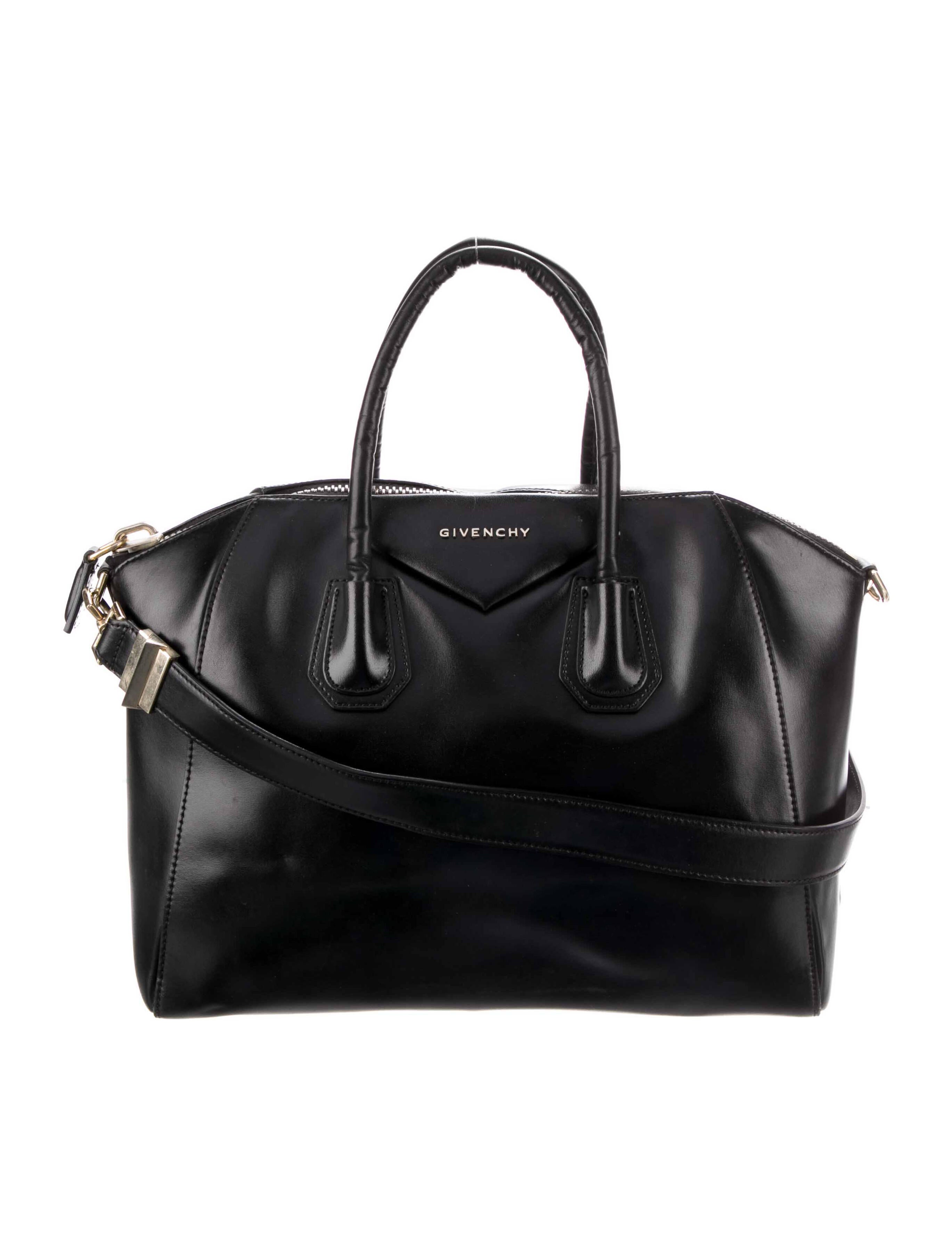Givenchy Coated Canvas Handle Bag Black Handle Bags, Handbags