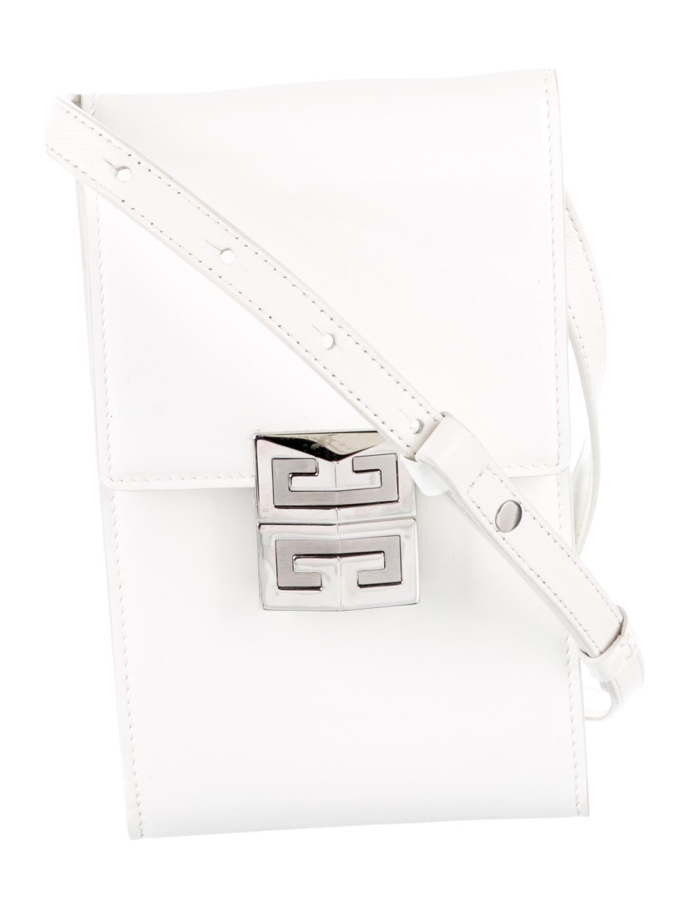 Givenchy Patent Leather Crossbody Bag White Crossbody Bags, Handbags
