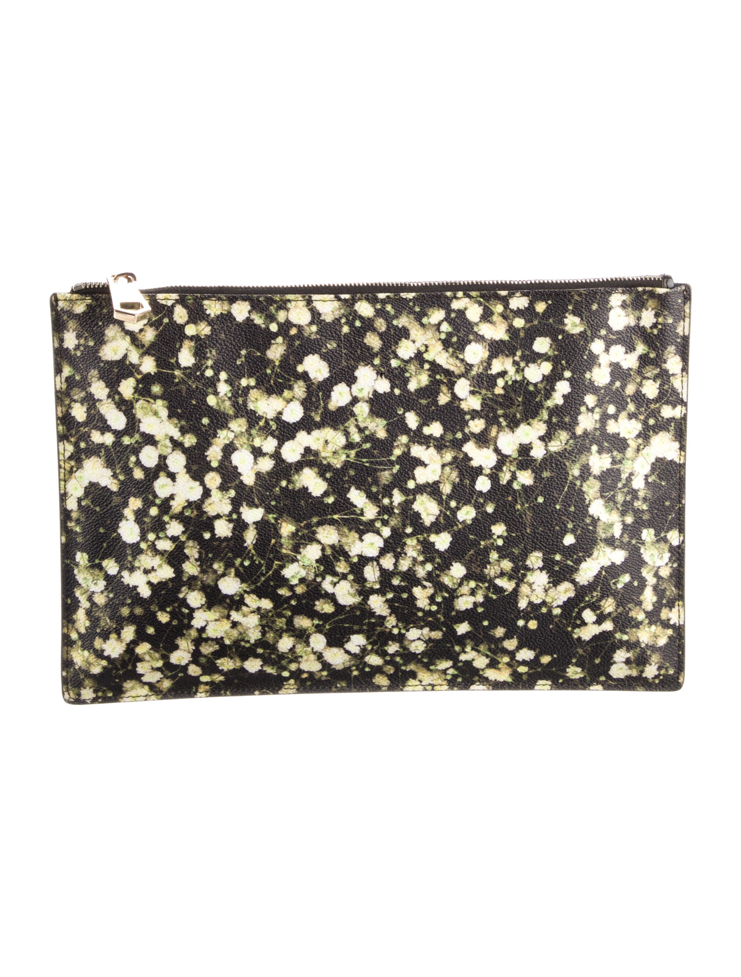 Givenchy Coated Canvas Clutch