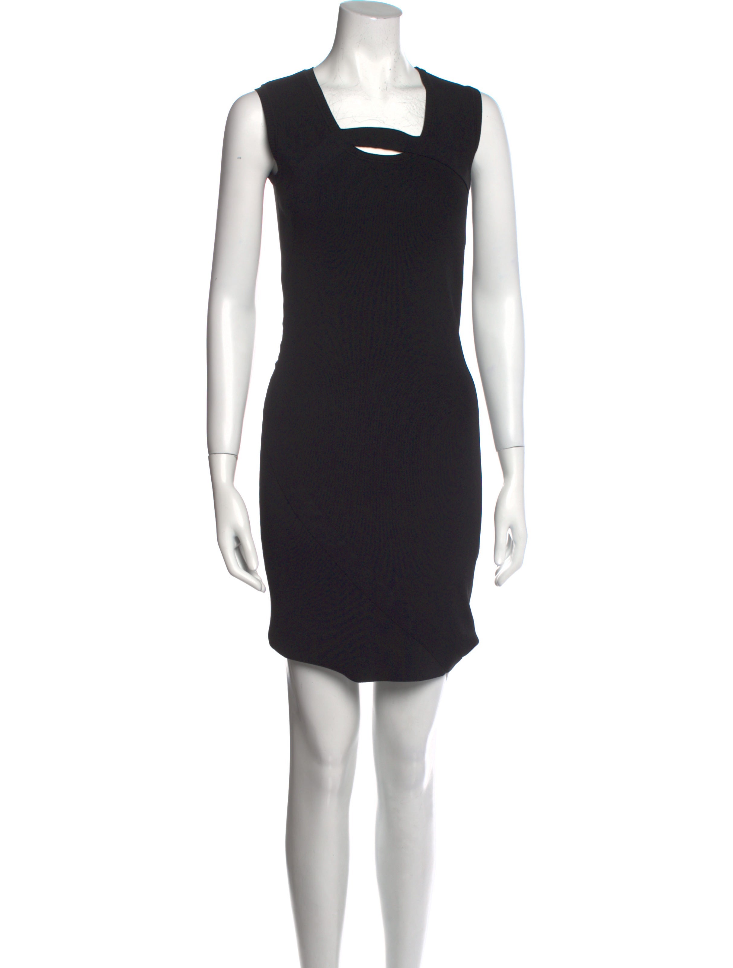 Givenchy Square Neckline Mini Dress