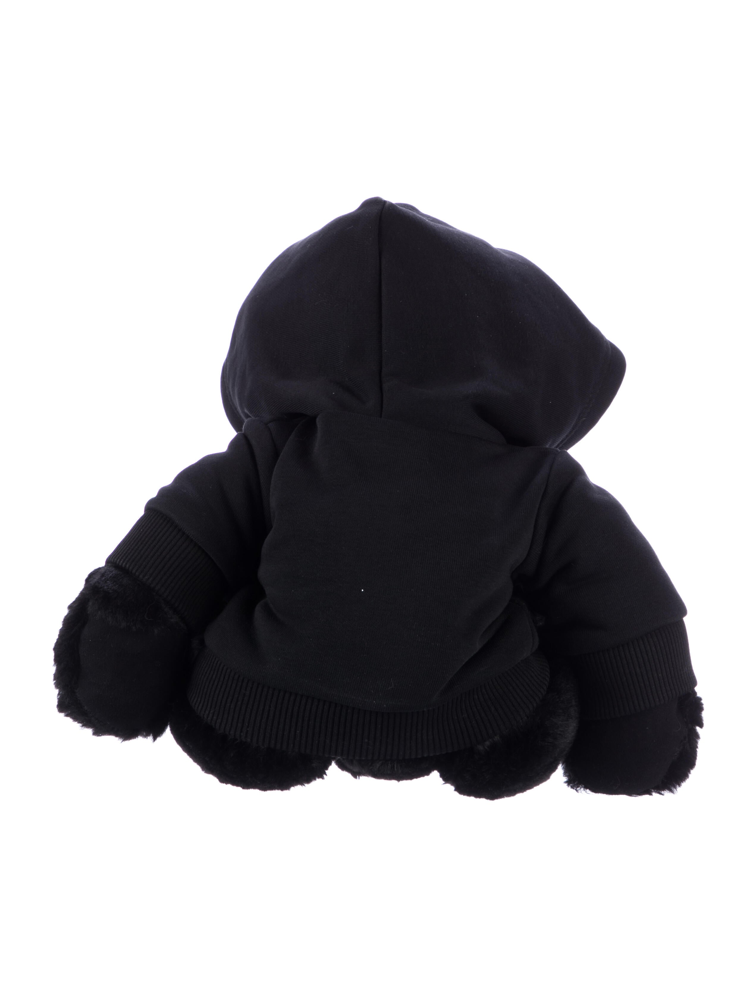 Givenchy Plush Teddy Bear w/ Logo Hoodie