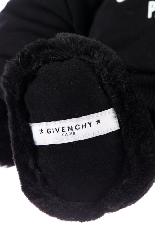 Givenchy Plush Teddy Bear w/ Logo Hoodie