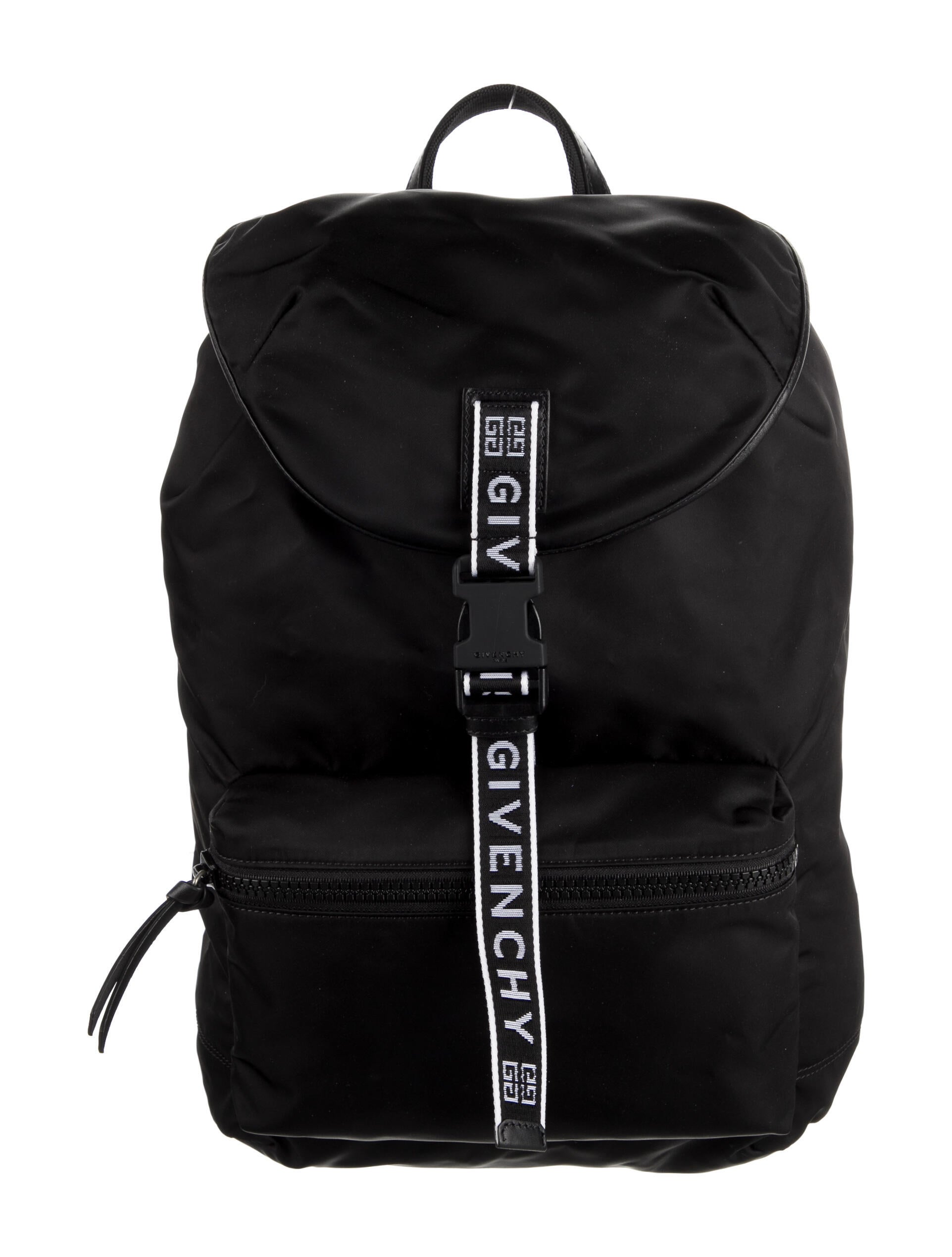 Givenchy Nylon Backpack Black Backpacks, Bags GIV172110 The RealReal