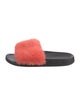 Givenchy Fur Slides