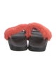 Givenchy Fur Slides