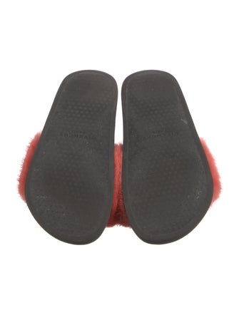 Givenchy Fur Slides
