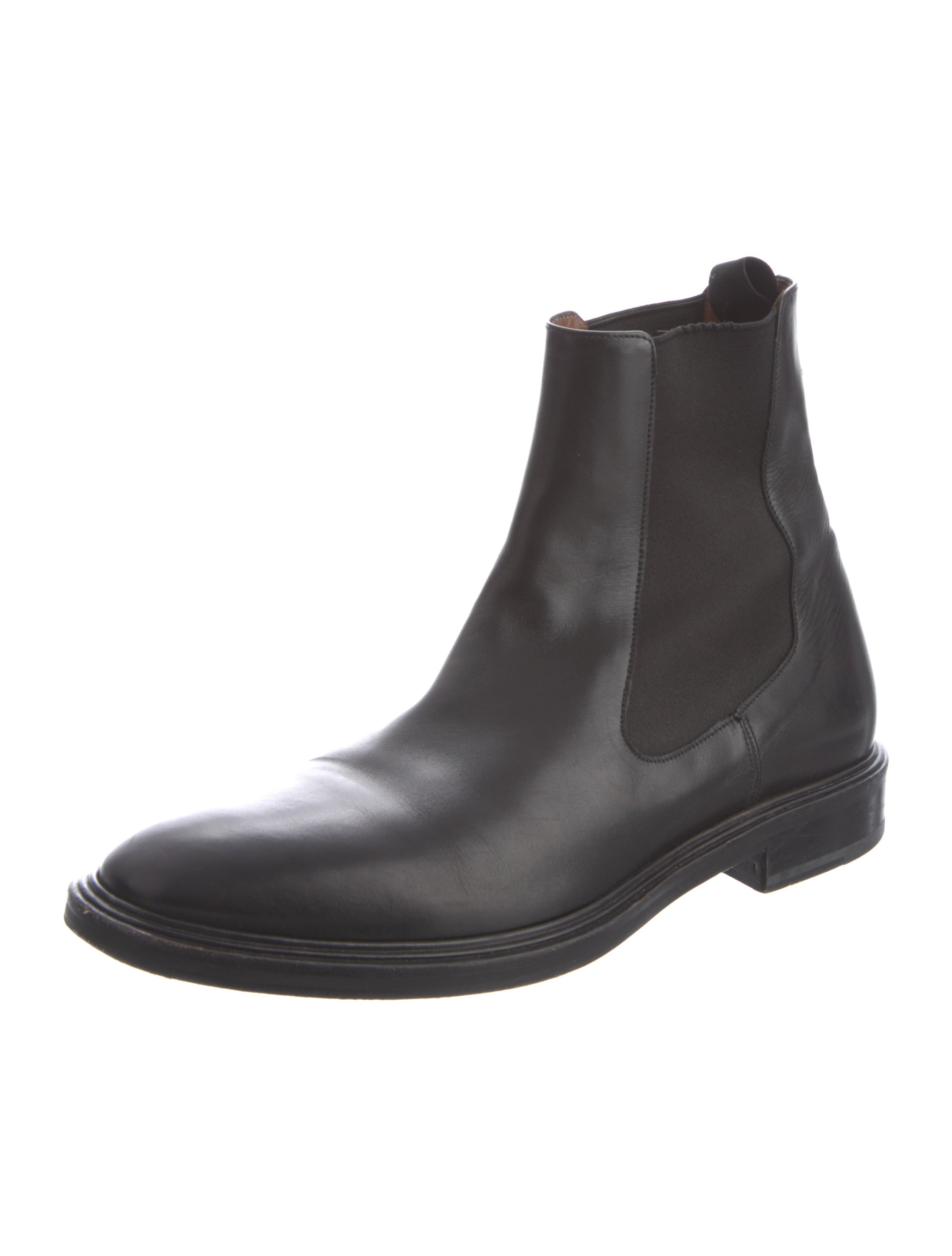Nick Wooster x Scarosso Leather Chelsea Boots Green Boots, Shoes
