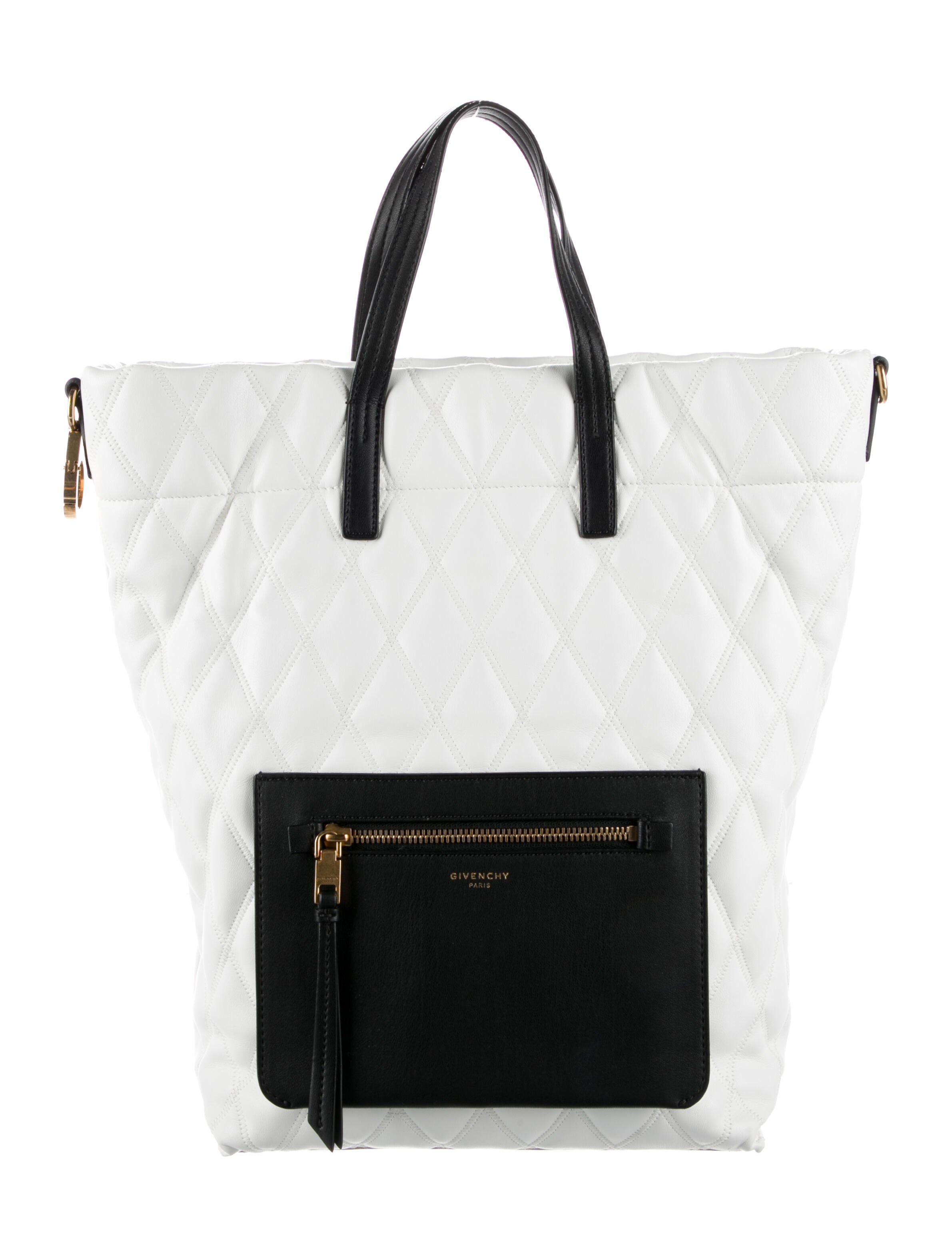 Givenchy Quilted Leather Backpack White Backpacks, Handbags