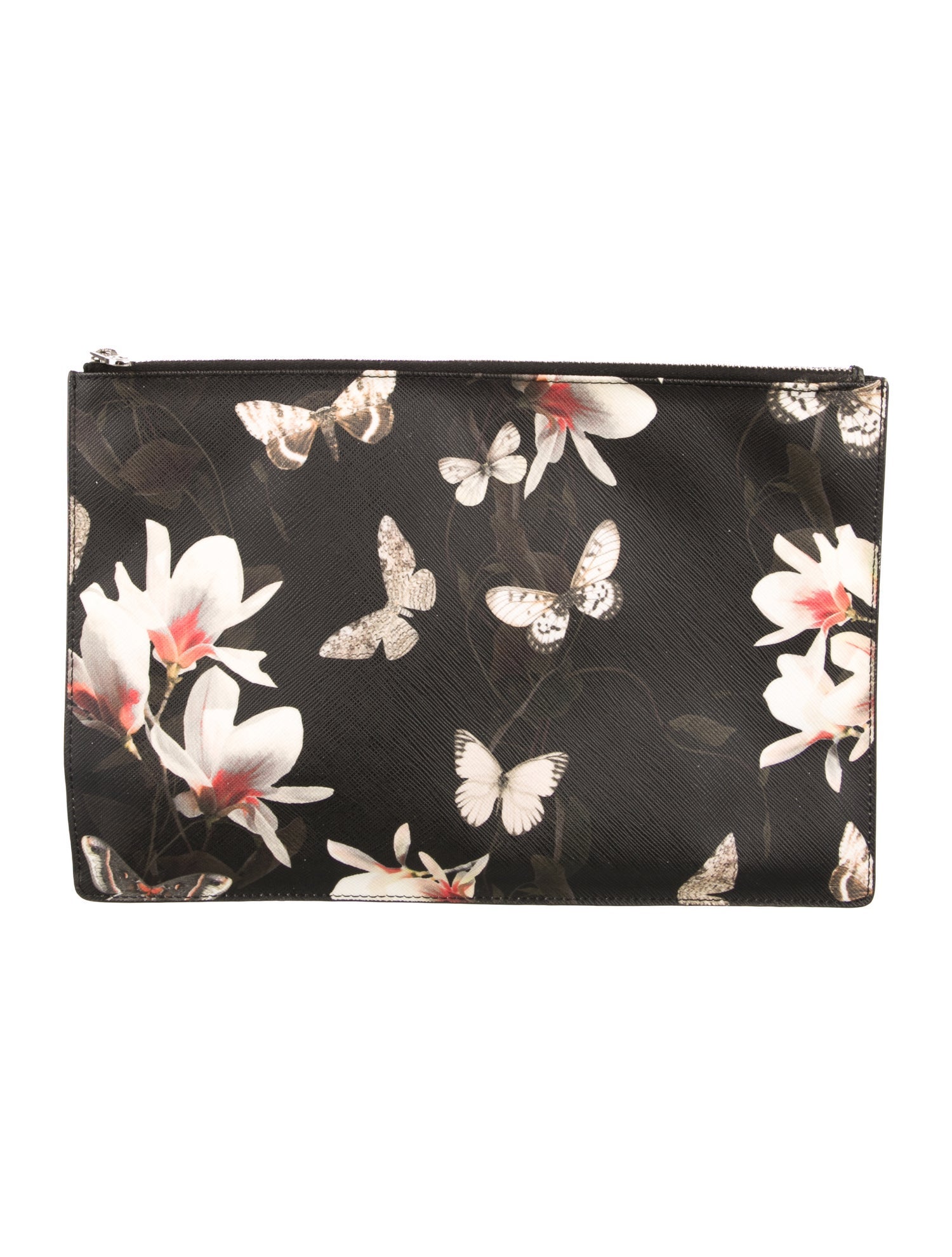 Givenchy Leather Cosmetic Bag Black Cosmetic Bags, Accessories