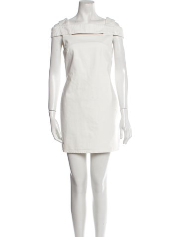 Givenchy Dresses Square Neckline Mini Dress Us6, Fr38 | M