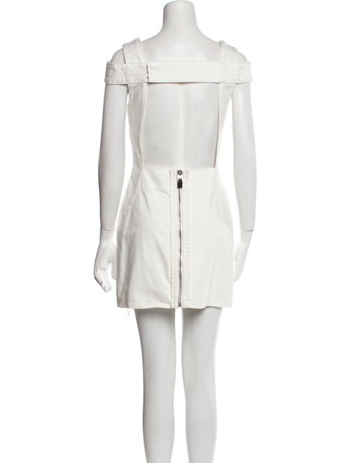 Givenchy Square Neckline Mini Dress