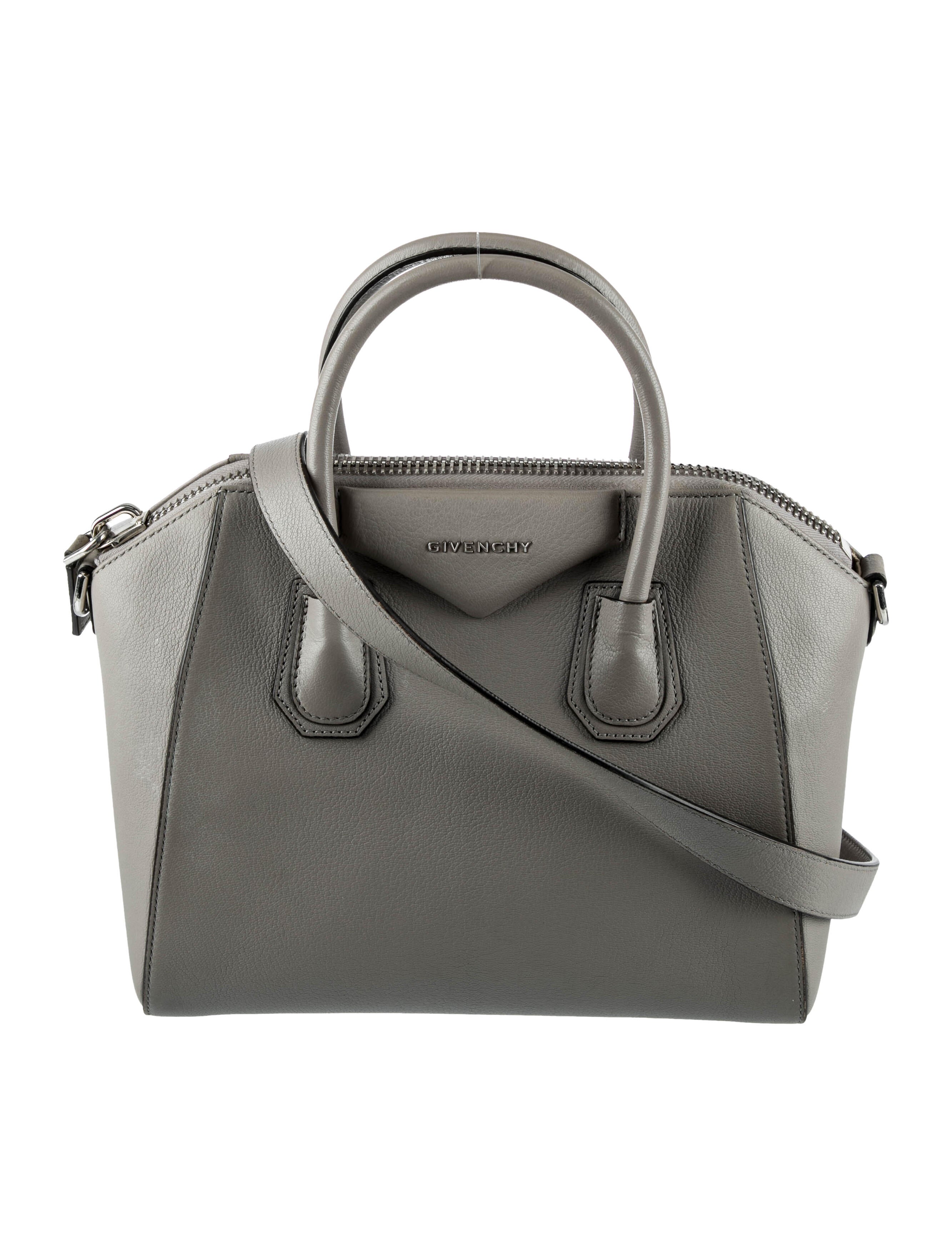 Givenchy Leather Handle Bag Metallic Handle Bags, Handbags