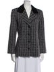Givenchy Plaid Print Blazer