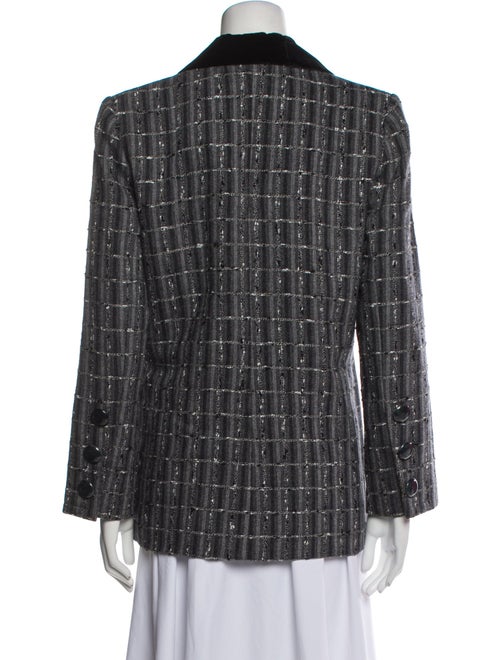 Givenchy Plaid Print Blazer