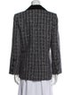 Givenchy Plaid Print Blazer