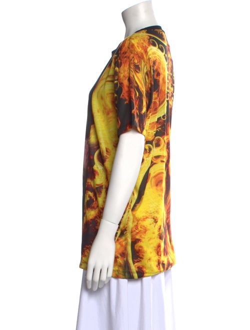 Givenchy Printed Crew Neck T-Shirt