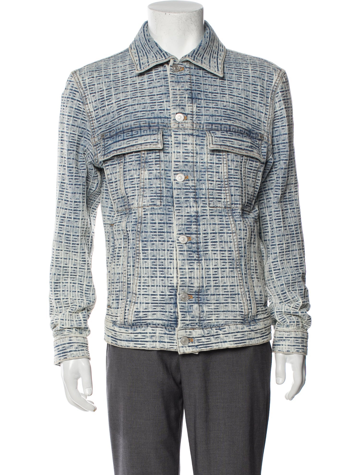 Givenchy Printed Denim Jacket