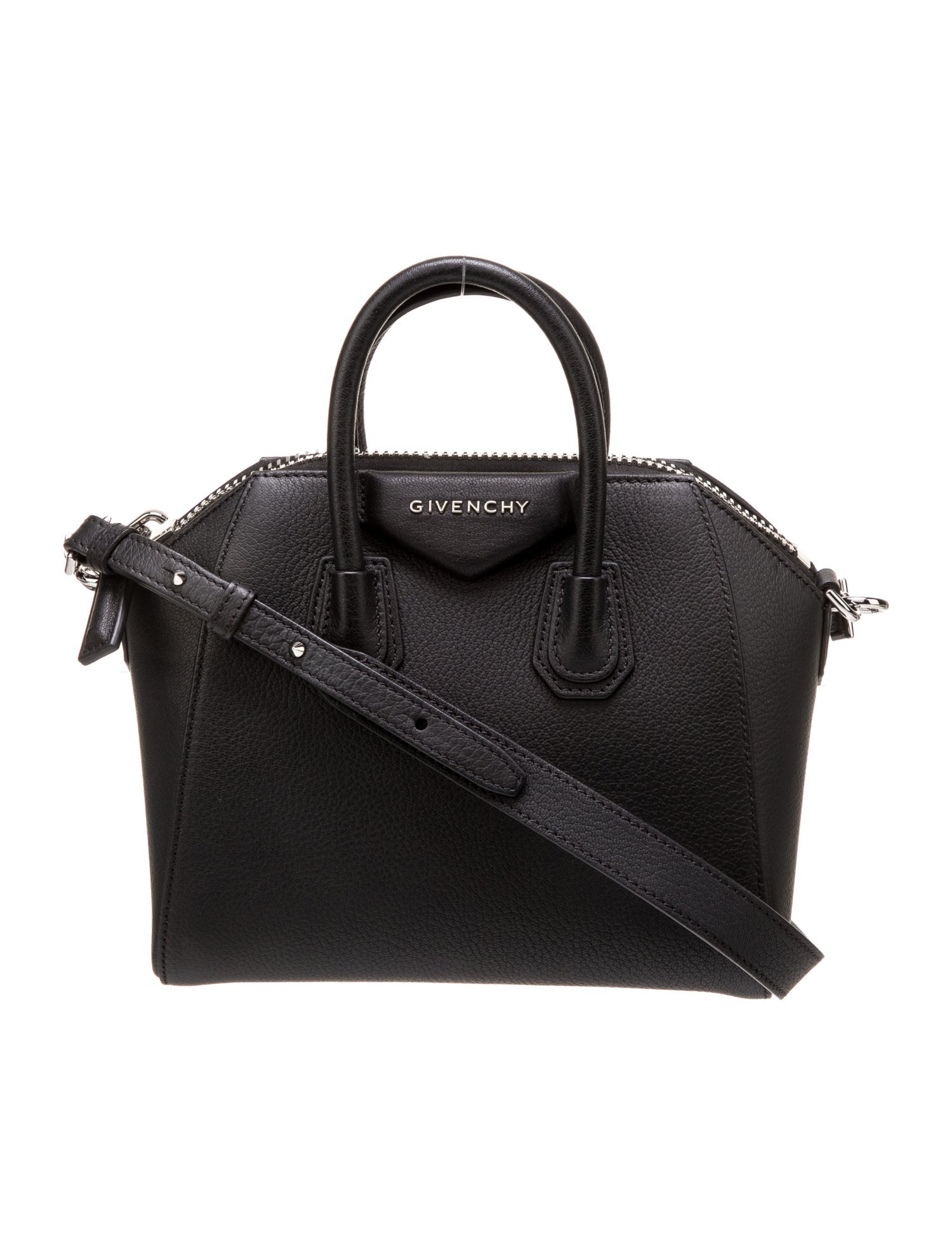 Givenchy Leather Shoulder Bag Black Shoulder Bags, Handbags